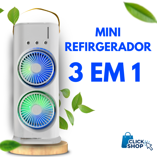 Mini Refrigerador de ar 3 em 1