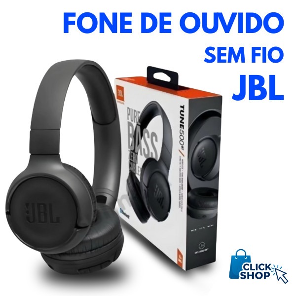 Fone de ouvido sem fio JBL